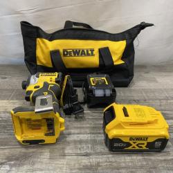 AS-IS DEWALT ATOMIC 20V MAX Lithium-Ion Cordless 1/4 in. Brushless Impact Driver Kit