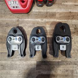 HOUSTON LOCATION - AS-IS (APPEARS LIKE NEW) M12 12-Volt Lithium-Ion Force Logic Cordless Press Tool Kit (3 Jaws Included) with Two 1.5 Ah Battery and Hard Case