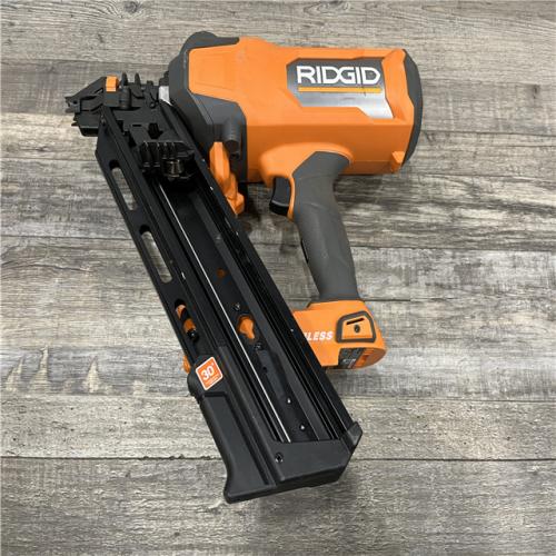 AS-IS RIDGID 18V Brushless Cordless 30° 3-1/2 in. Framing Nailer (Tool Only)