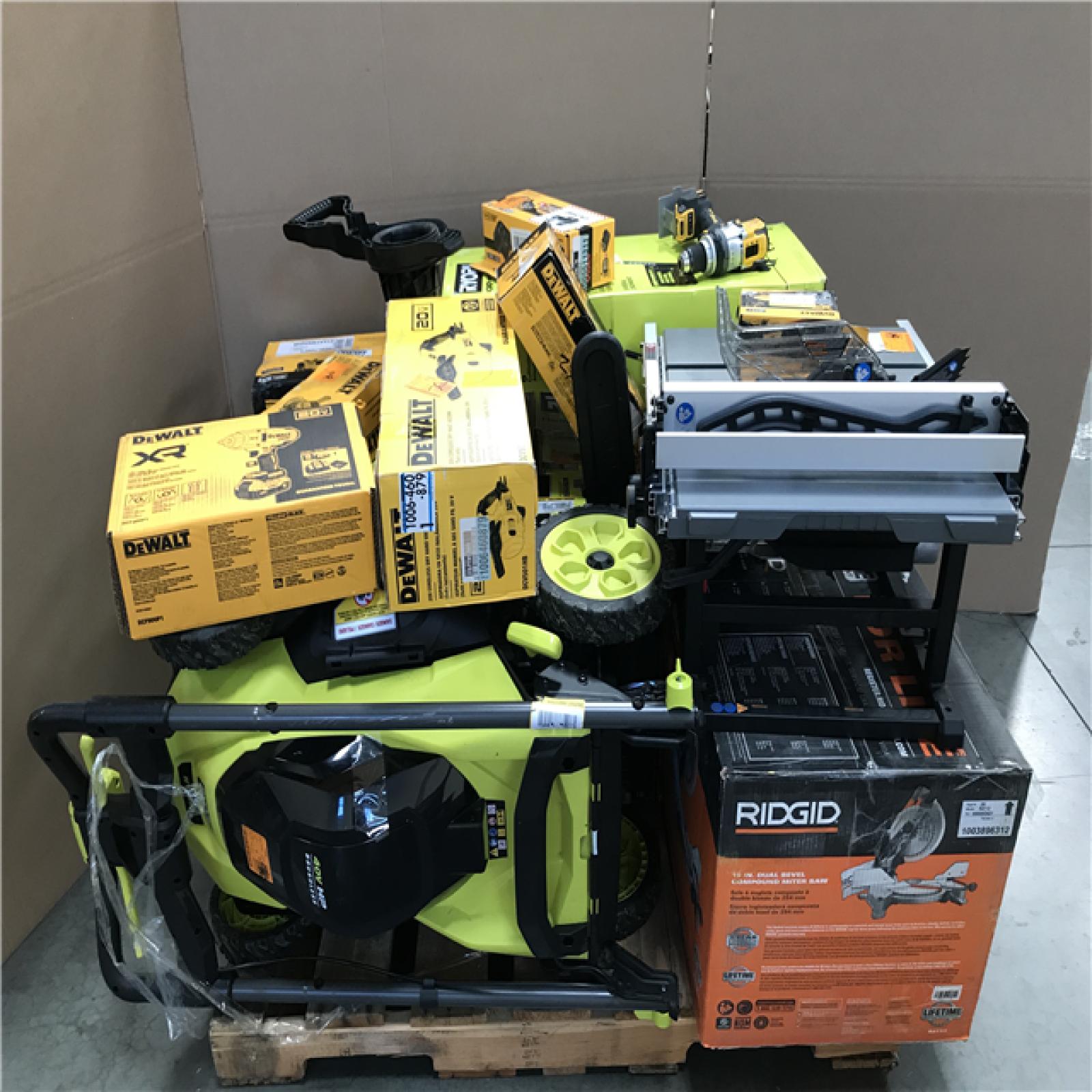 CALIFORNIA AS-IS TOOL PALLET