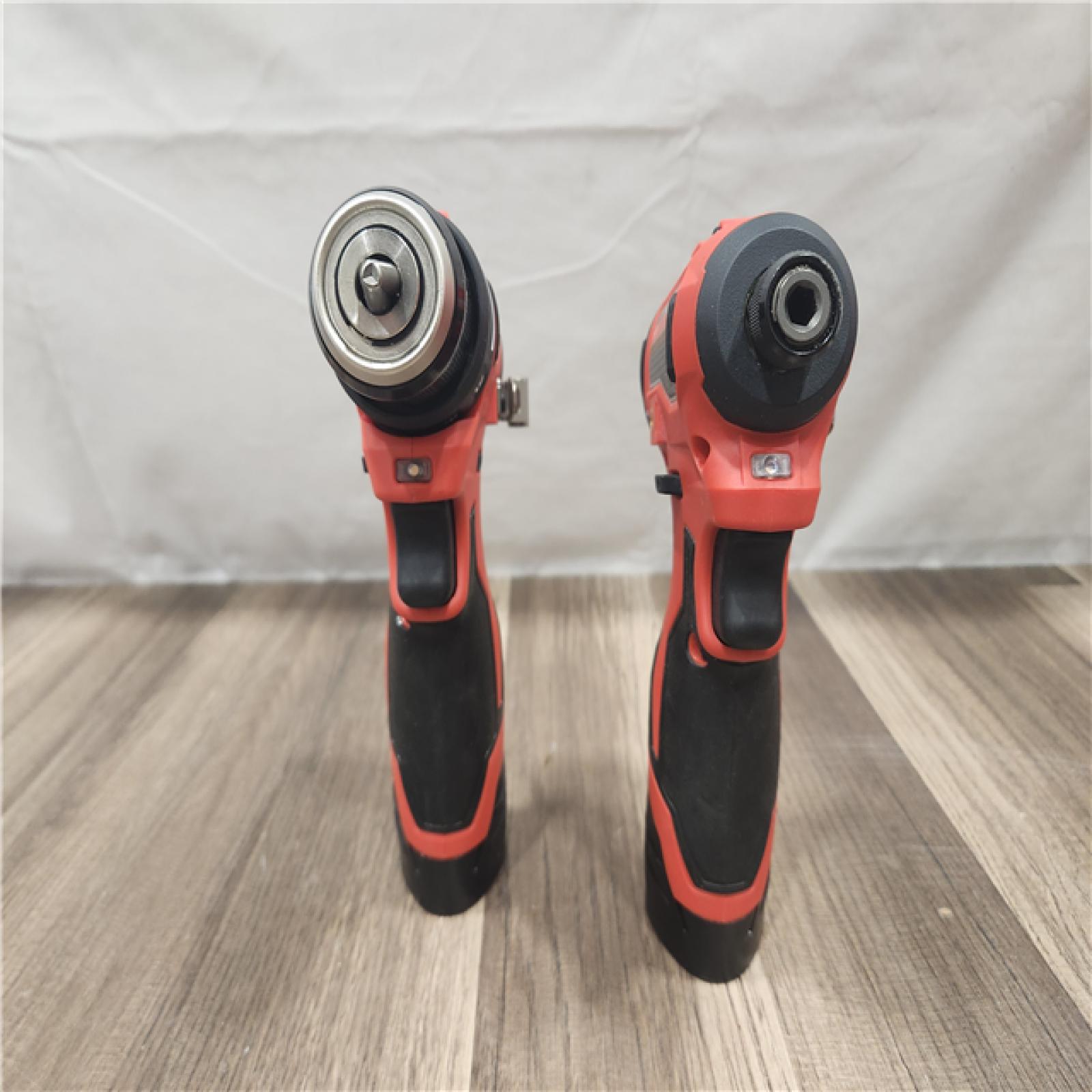 AS-IS- Milwaukee M12 Cordless Brushless 2 Tool Combo Kit