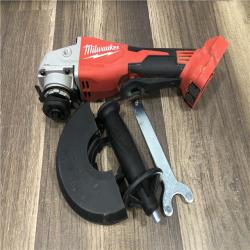 AS-IS Milwaukee 18V Lithium-Ion Brushless Cordless 4-1/2 in./5 in. Grinder w/Paddle Switch (Tool-Only)
