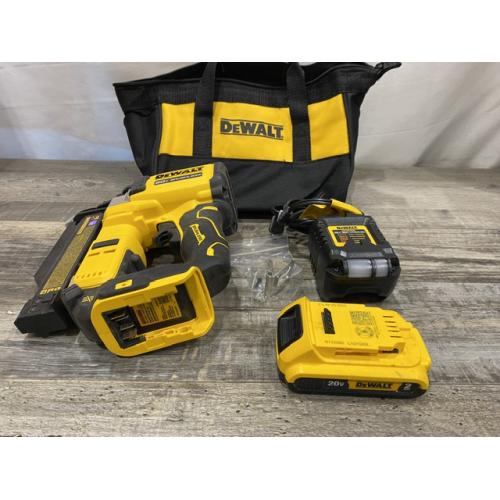 AS-IS DEWALT ATOMIC 20V MAX Lithium Ion Cordless 23 Gauge Pin Nailer Kit