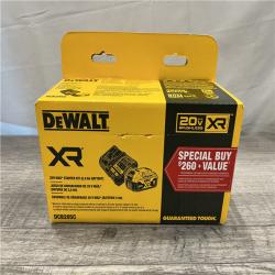 NEW - DEWALT 20V MAX Lithium-Ion 5.0 Ah Battery and Charger