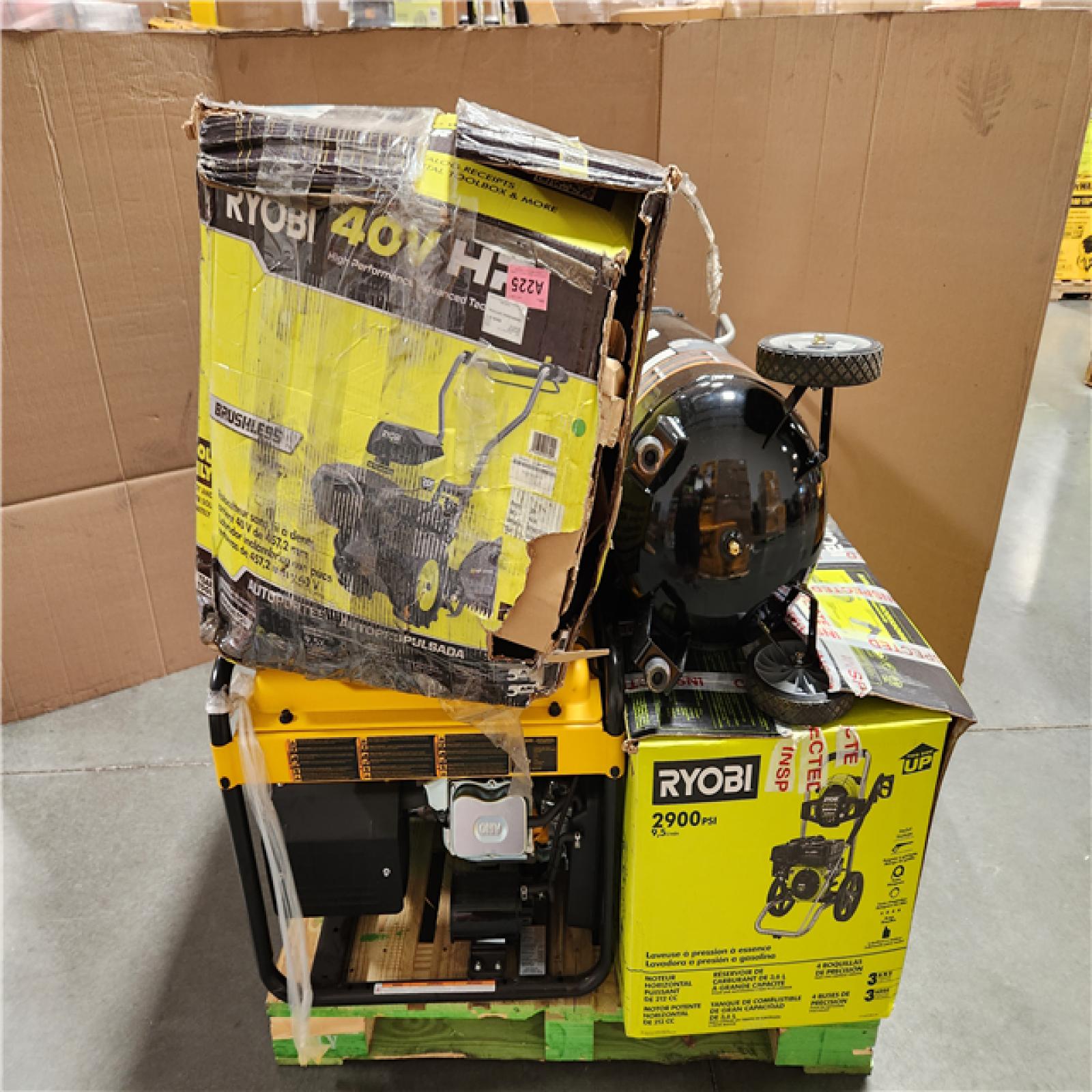 CALIFORNIA AS-IS OUTDOOR POWER EQUIPMENT