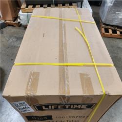 Phoenix Location 14 Pack Lifetime 6 ft. Fold-in-Half Table: Almond Pallet