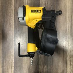 AS-IS DEWALT DW66C-1 2-1/2 Inch 15 Degree Coil Siding and Fencing Nailer