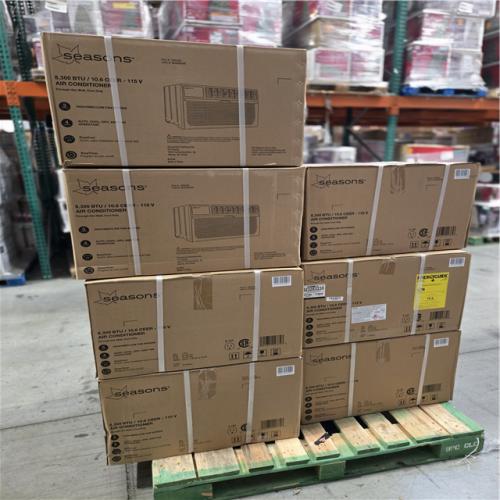 DALLAS LOCATION - SEASONS 8 300 BTU AIR CONDITIONER PALLET-(7 UNITS)