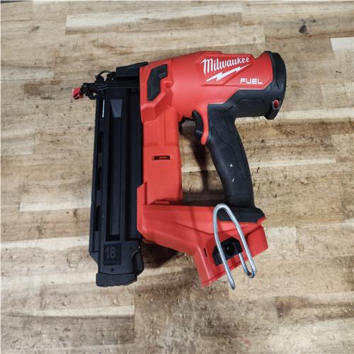 HOUSTON LOCATION - AS - IS Milwaukee FUEL 18-Volt Lithium-Ion Brushless Cordless Gen II 18-Gauge Brad Nailer (Tool-Only)