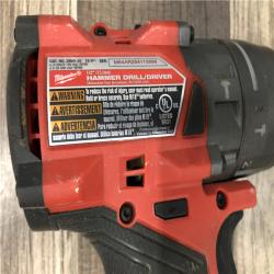 AS-IS Milwaukee FUEL 18V Lithium-Ion Brushless Cordless 1/2 in. Hammer Drill/Driver (Tool-Only)