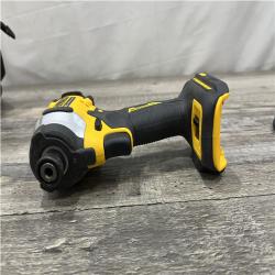 AS-IS DEWALT ATOMIC 20V MAX Lithium-Ion Cordless 1/4 in. Brushless Impact Driver Kit