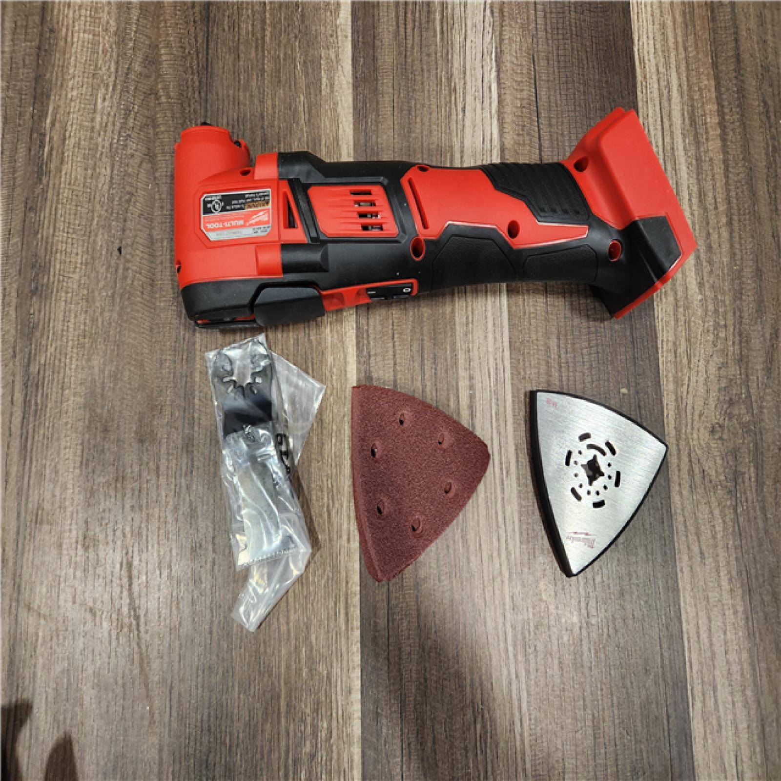 AS-IS Milwaukee M18 18V Lithium-Ion Cordless Oscillating Multi-Tool (Tool-Only)