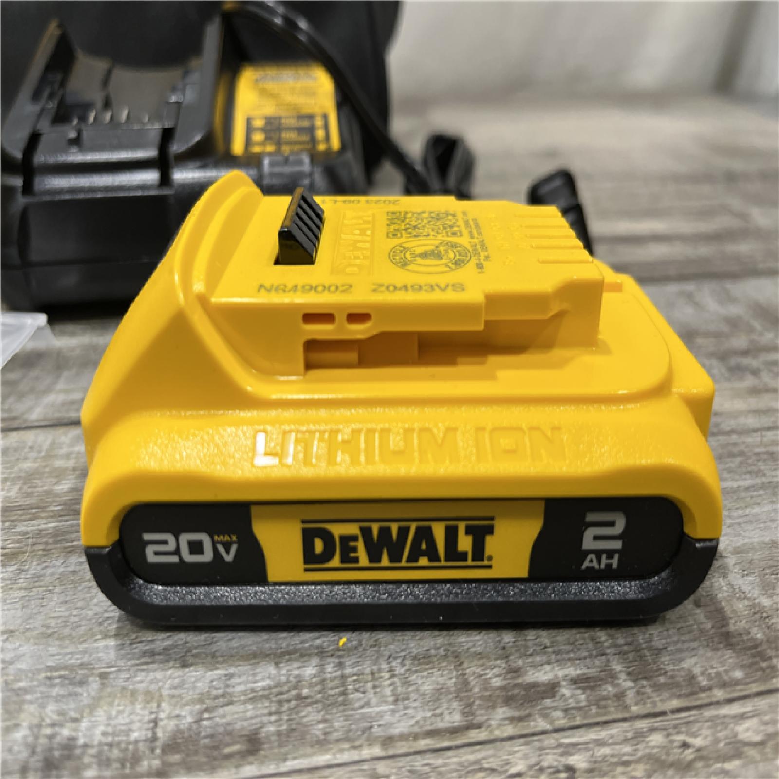 AS-IS DEWALT Atomic 20V Lithium-Ion Cordless Compact 1/2 in. Drill/Driver Kit