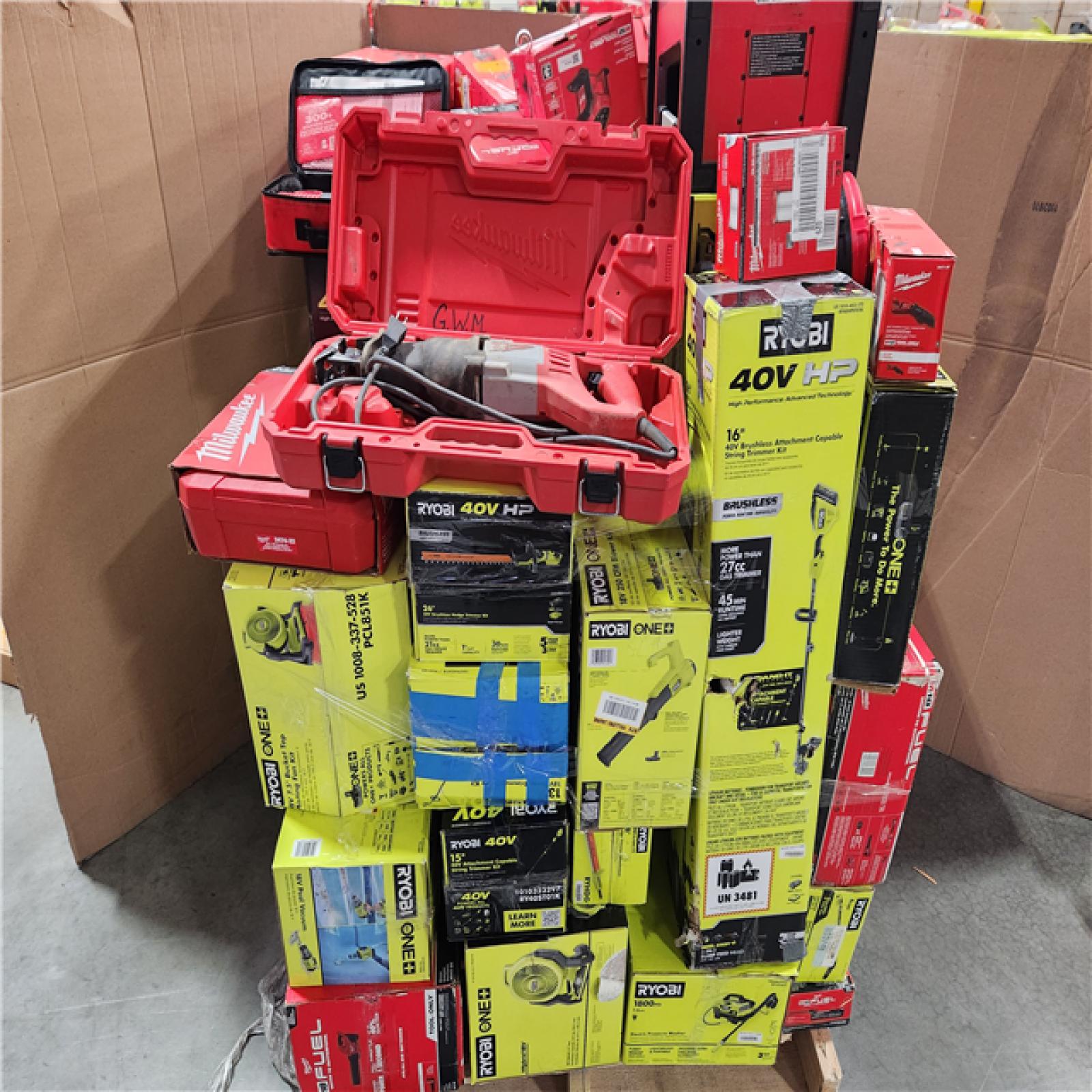 CALIFORNIA AS-IS TOOL PALLET
