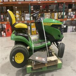 Dallas Location - As-Is John Deere S120 42 in. 22 HP V-Twin Gas Hydrostatic Riding Lawn Mower
