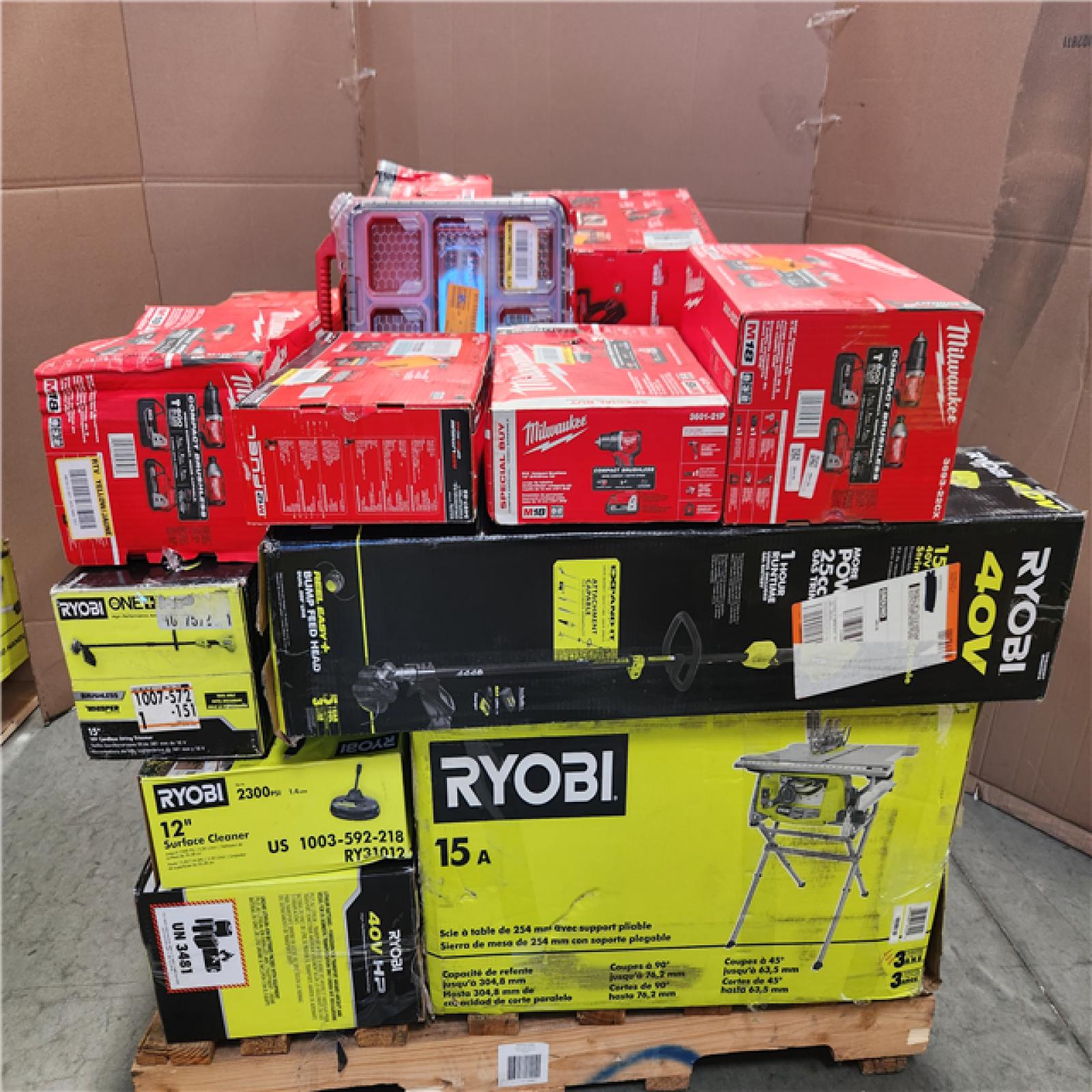 CALIFORNIA AS-IS TOOL PALLET