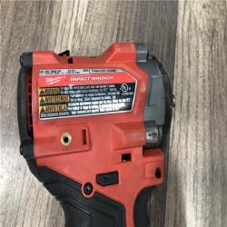 AS-IS Milwaukee FUEL 12V Lithium-Ion Brushless Cordless Stubby 3/8 in. Impact Wrench (Tool-Only)