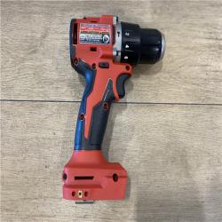 AS-IS Milwaukee 18V Lithium-Ion Brushless Cordless 1/2 in. Compact Hammer Drill/Driver (Tool-Only)
