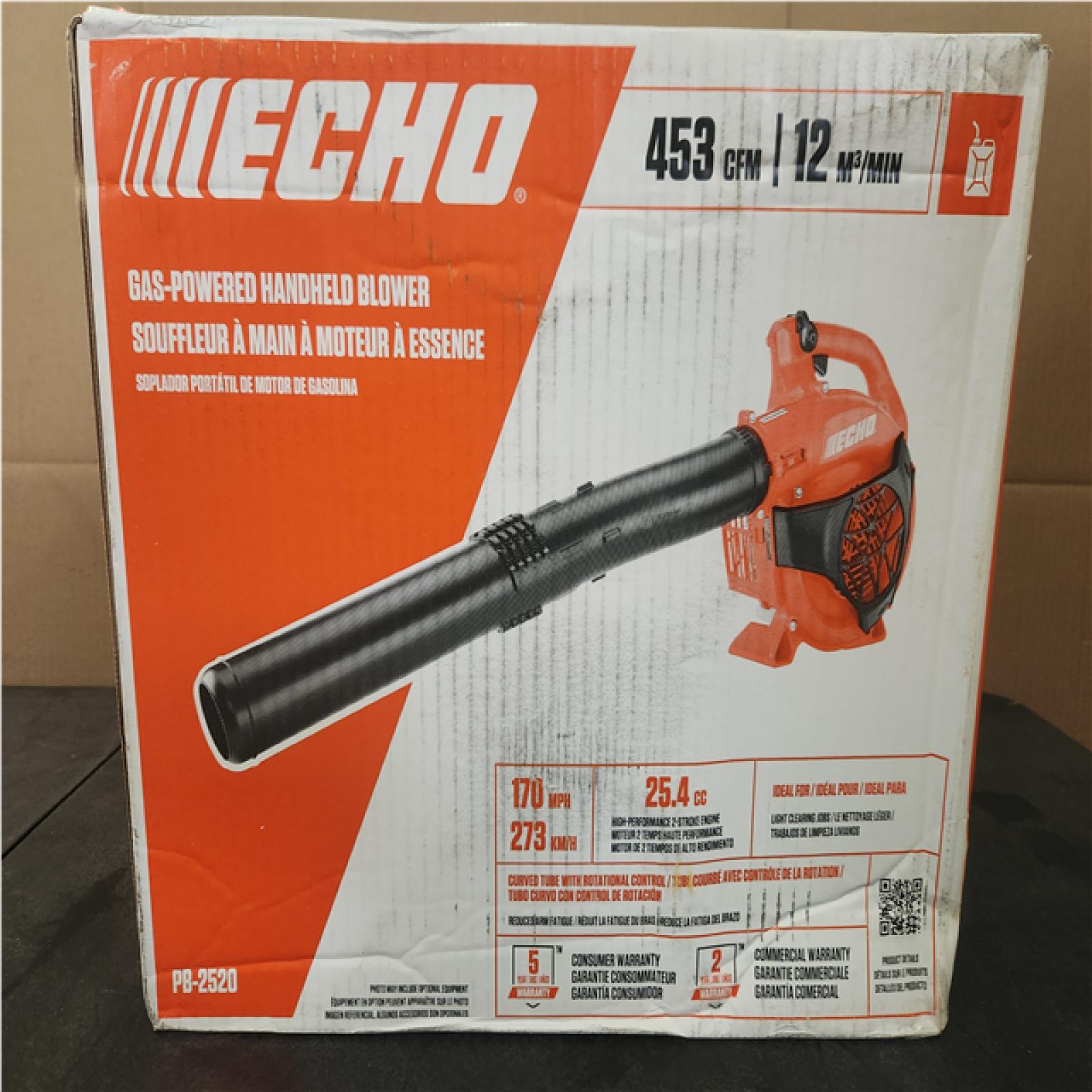 Phoenix NEW ECHO 170 MPH 453 CFM 25.4 cc Gas 2-Stroke Handheld Leaf Blower