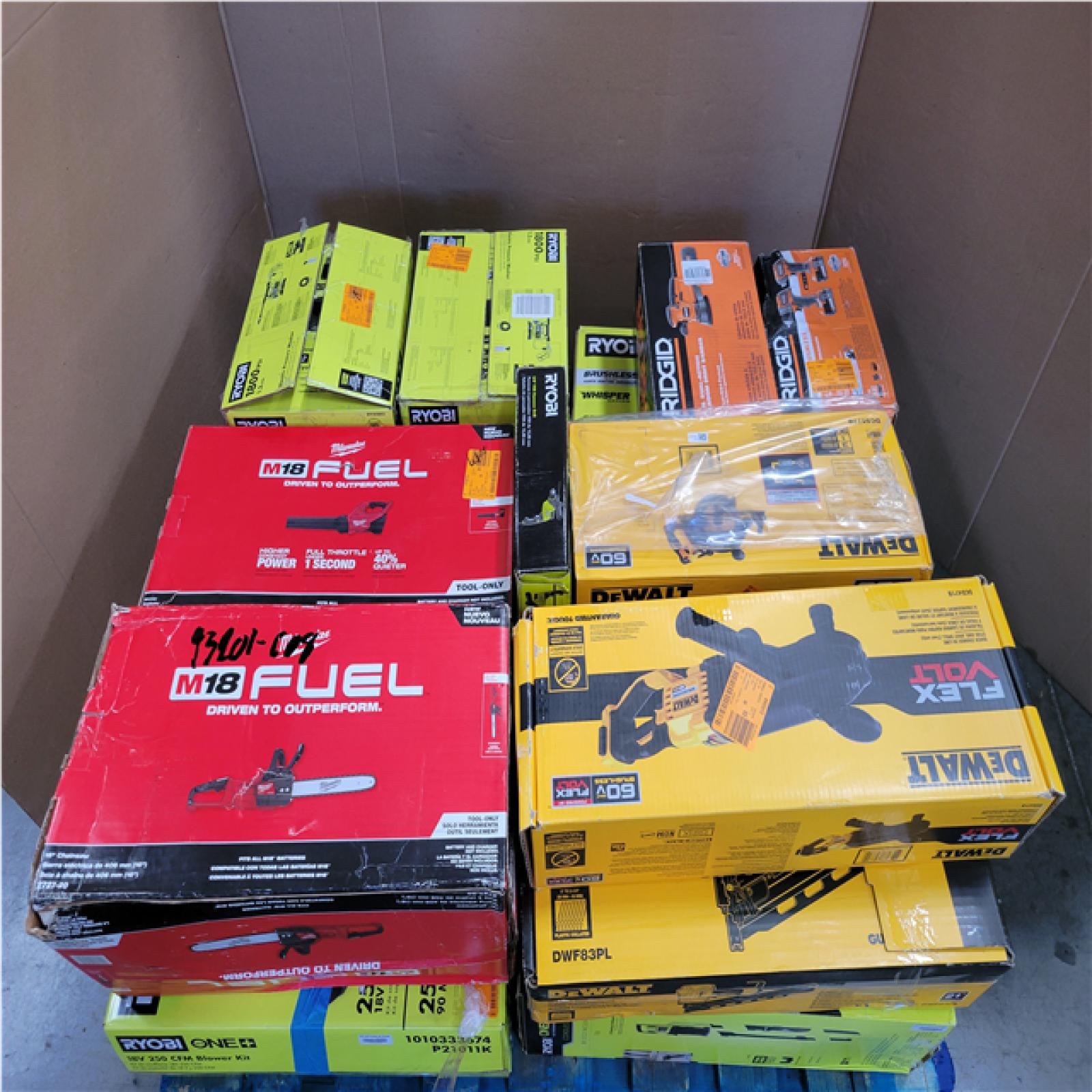 CALIFORNIA AS-IS TOOL PALLET