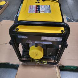 CALIFORNIA AS-IS CHAMPION TRI FUEL 11 500 STARTING WATT 9 200 RUNNING WATT PORTABLE GENERATOR