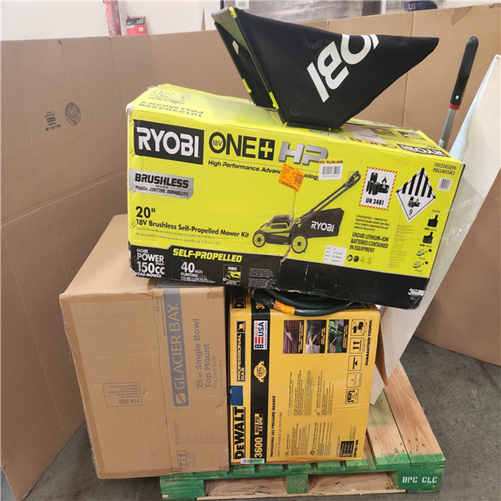 California AS-IS Home Improvement Pallet