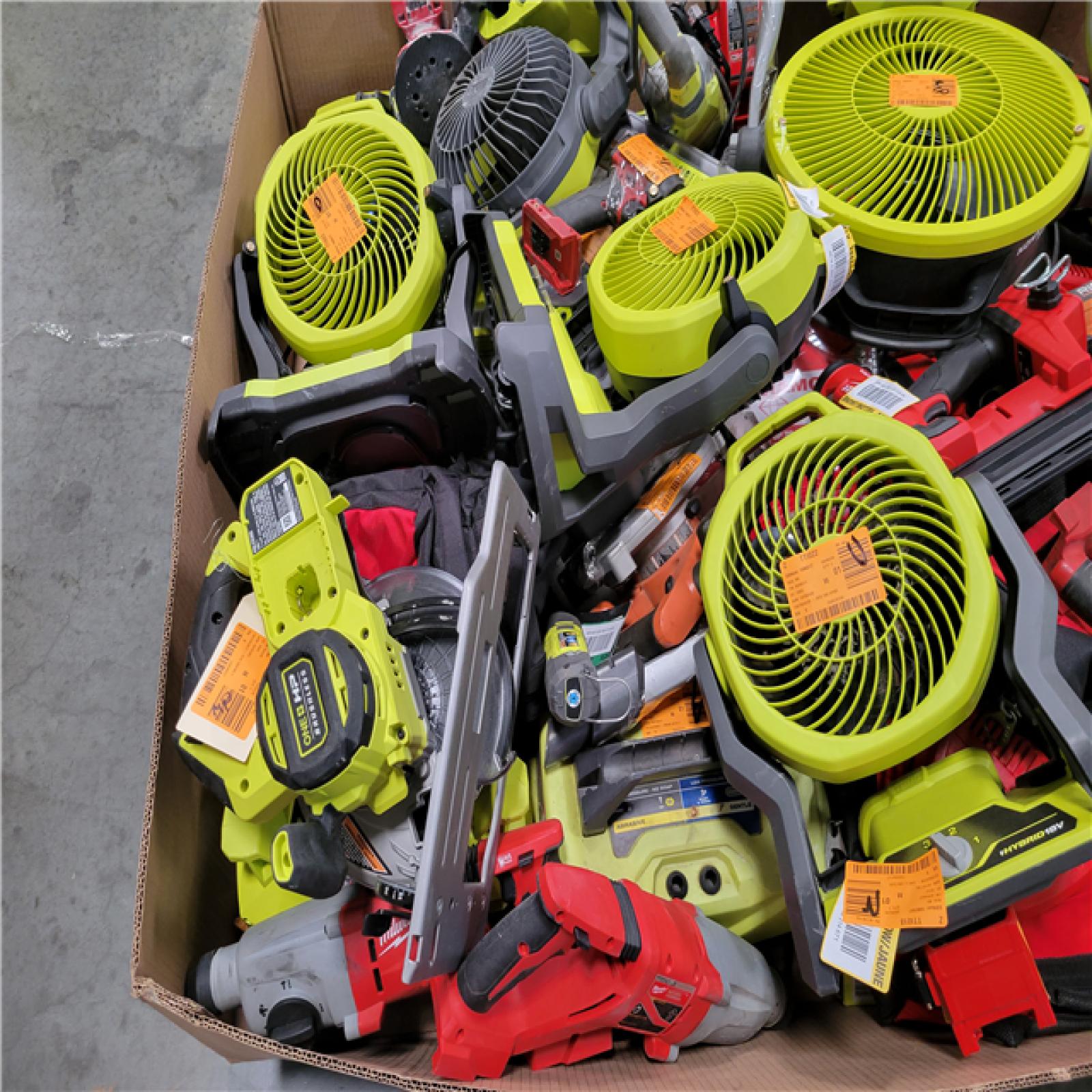 CALIFORNIA AS-IS TOOL PALLET