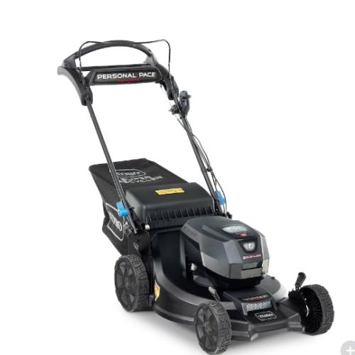 NEW! - TORO 60V Max* 21 in. (53 cm) Super Recycler® w/Personal Pace® & SmartStow® Lawn Mower with 7.5Ah Battery