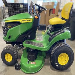 DALLAS LOCATION -John Deere S120 42 in. 22 HP V-Twin Gas Hydrostatic Riding Lawn Mower