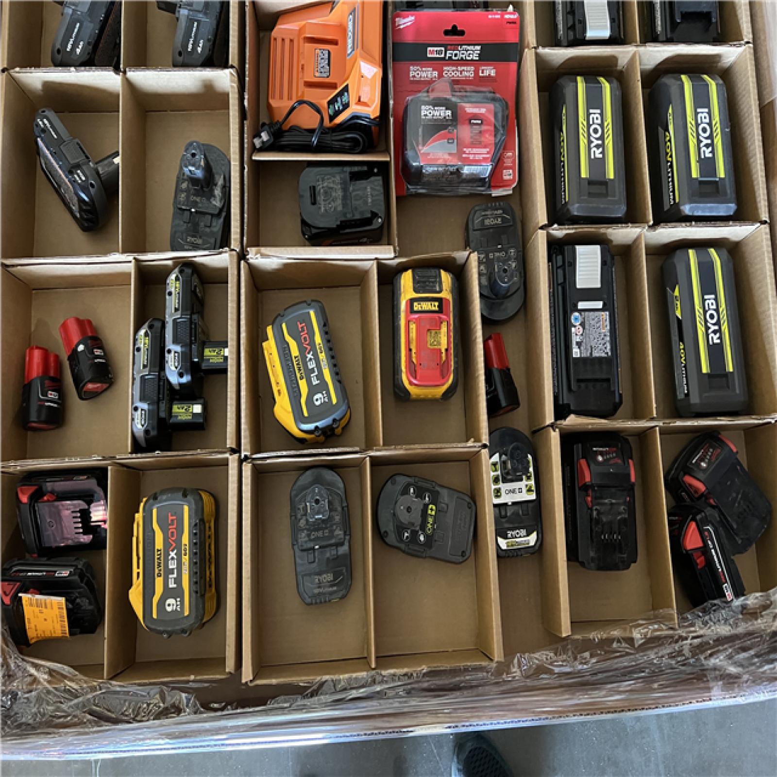 DALLAS LOCATION- AS-IS BATTERY PALLET