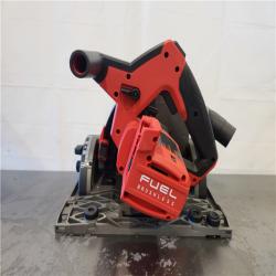 AS-IS- Milwaukee M18 FUEL 18V Lithium-Ion Cordless Brushless 6-1/2 in. Plunge Cut Track Saw (Tool-Only)