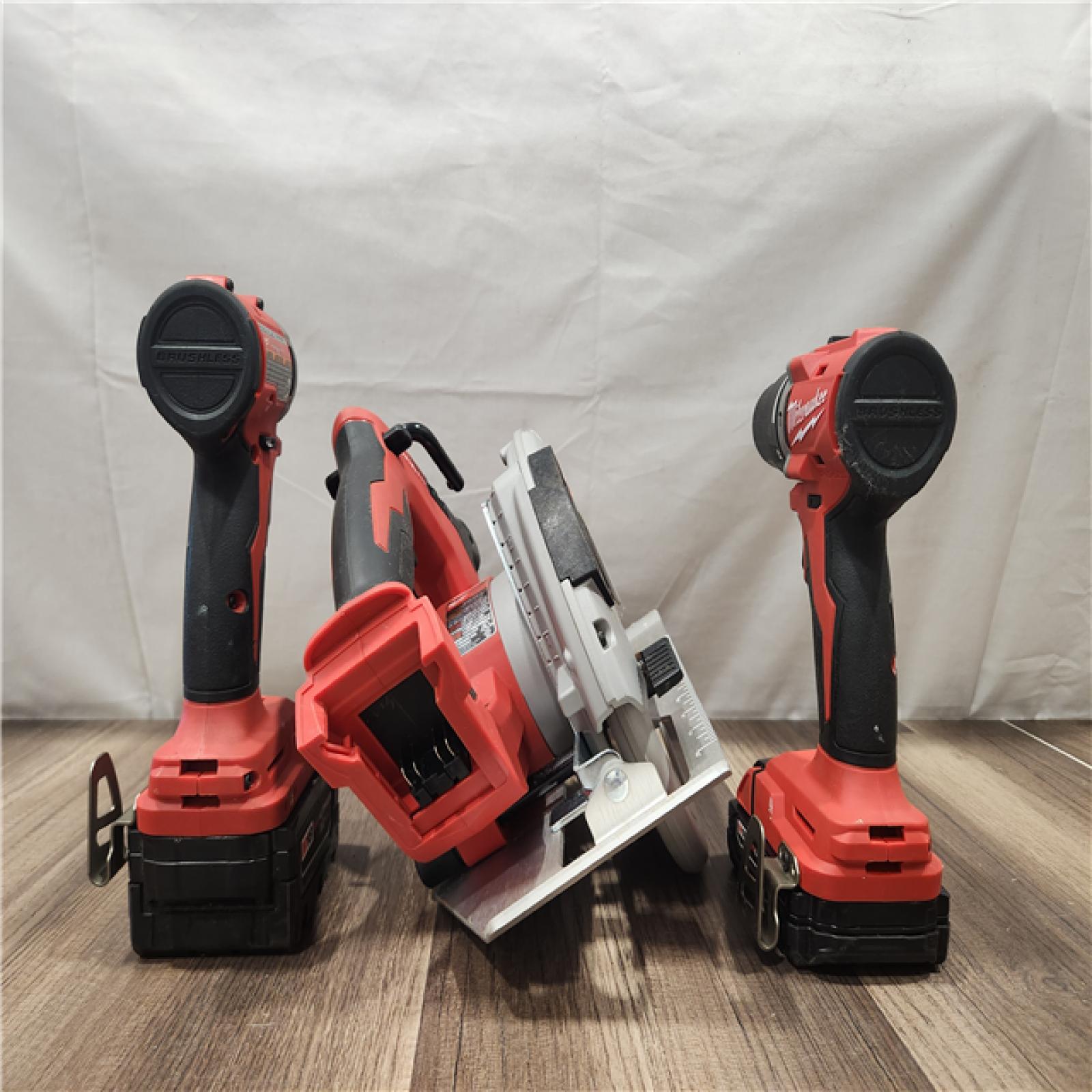 AS-IS- Milwaukee M18 4-Tool Combo Kit