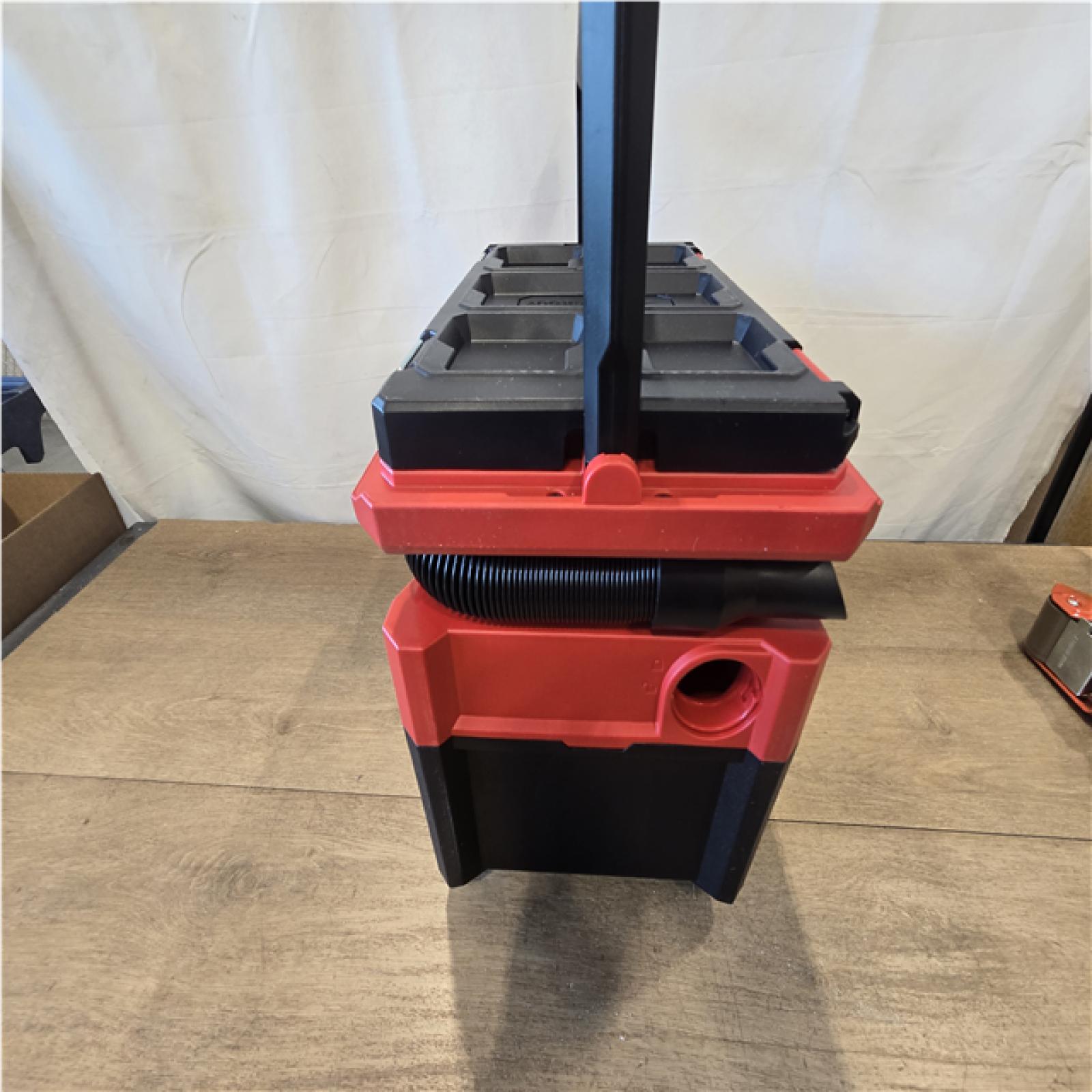 AS-IS - Milwaukee FUEL PACKOUT 18-Volt Lithium-Ion Cordless 2.5 Gal. Wet/Dry Vacuum (Vacuum-Only)