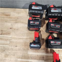 HOUSTON LOCATION - AS - IS MILWAUKEE BATTERY PACK QTY - 10
