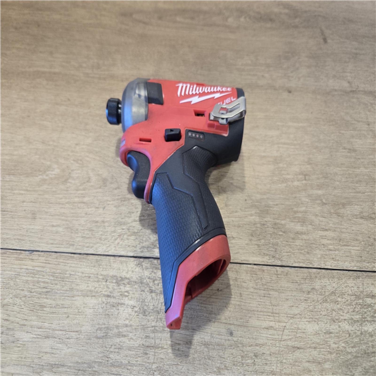 AS-IS Milwaukee FUEL SURGE 12V Cordless 1/4 in. Hex Impact Driver Compact Kit