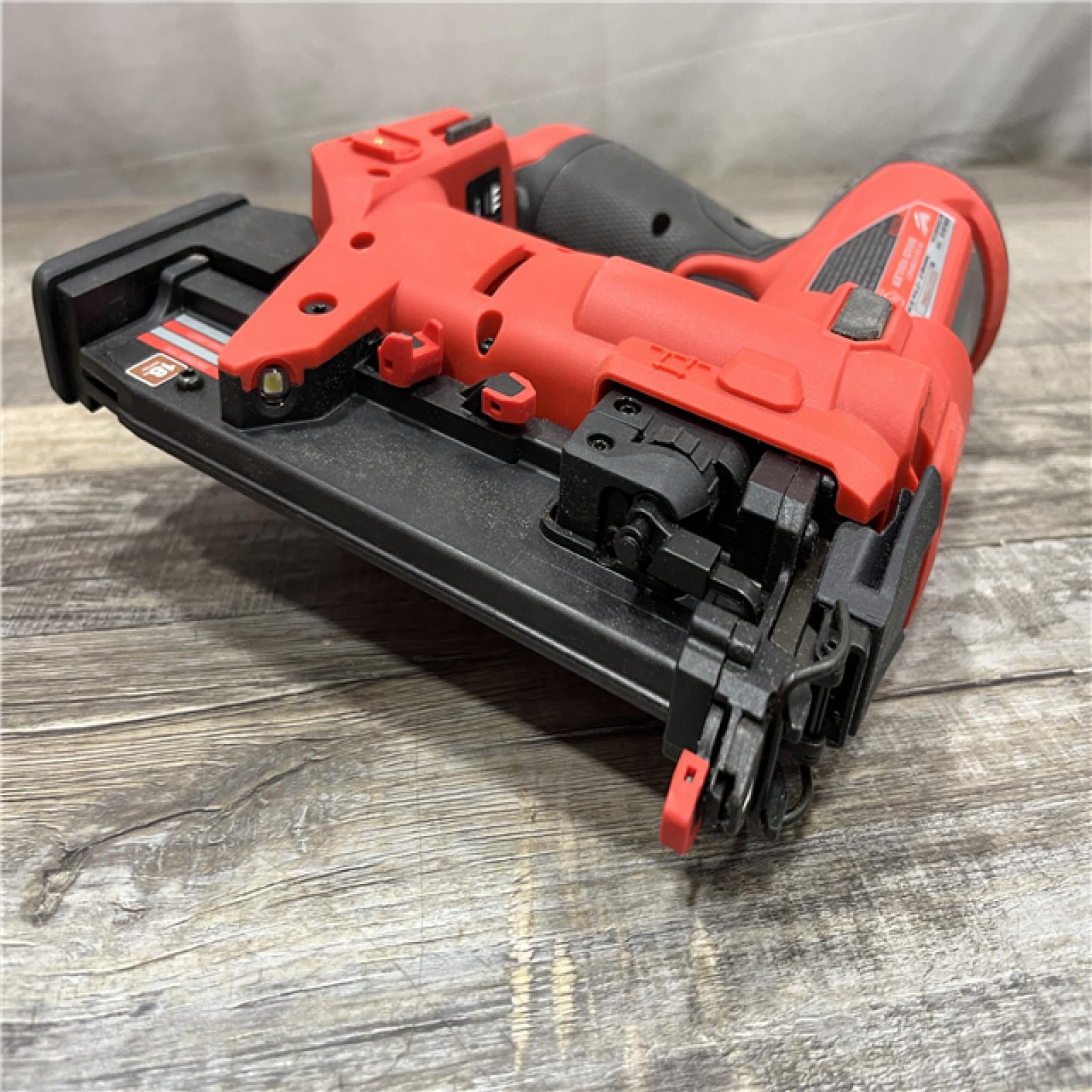 AS-IS Milwaukee FUEL 12-Volt Lithium-Ion Brushless Cordless 18-Gauge 1-1/2 in. Compact Brad Nailer (Tool Only)