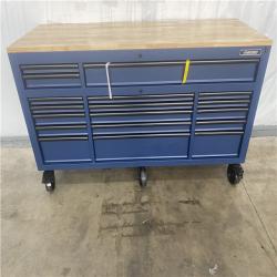 Houston Location AS-IS Husky Tool Storage 61in. W x23in D. Mobile Work Bench