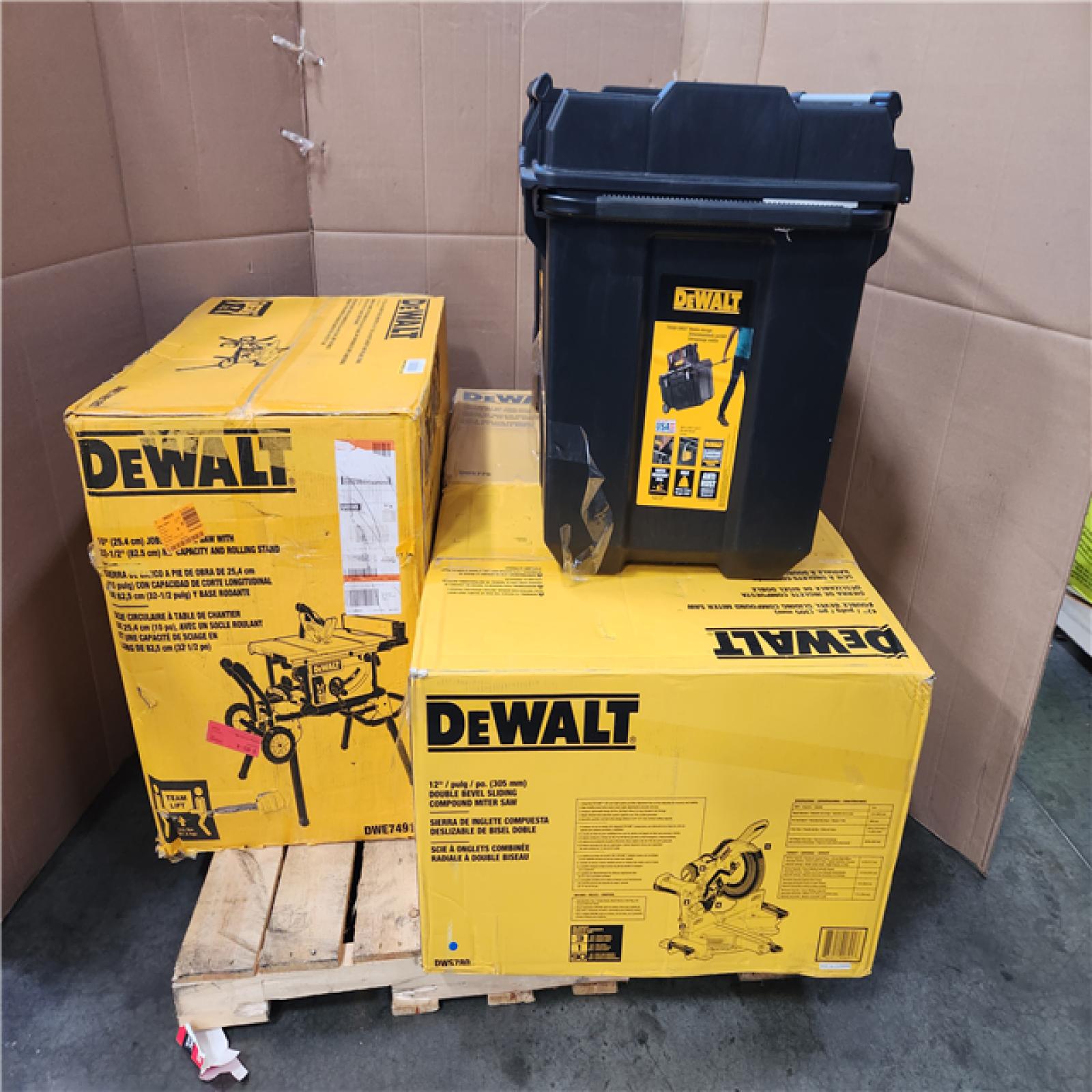 CALIFORNIA AS-IS TOOL PALLET