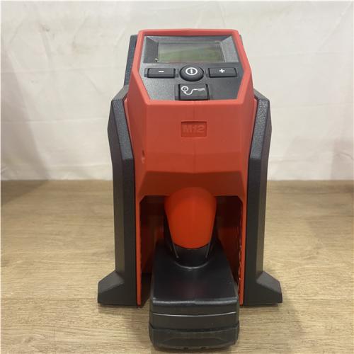 as-is Milwaukee 12-Volt Lithium-Ion Cordless Electric Portable Inflator (Tool-Only)
