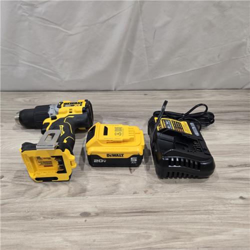 AS-IS DeWalt 20V Compact Cordless 1/2 in. Hammer Drill Kit