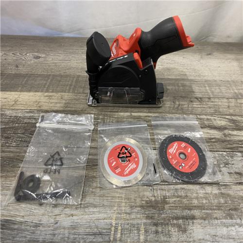 AS-IS Milwaukee FUEL 12V Lithium-Ion Brushless Cordless 3 in. Cut Off Saw (Tool-Only)