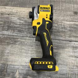 AS-IS DEWALT ATOMIC 20V MAX Lithium-Ion Cordless 1/4 in. Brushless Impact Driver Kit