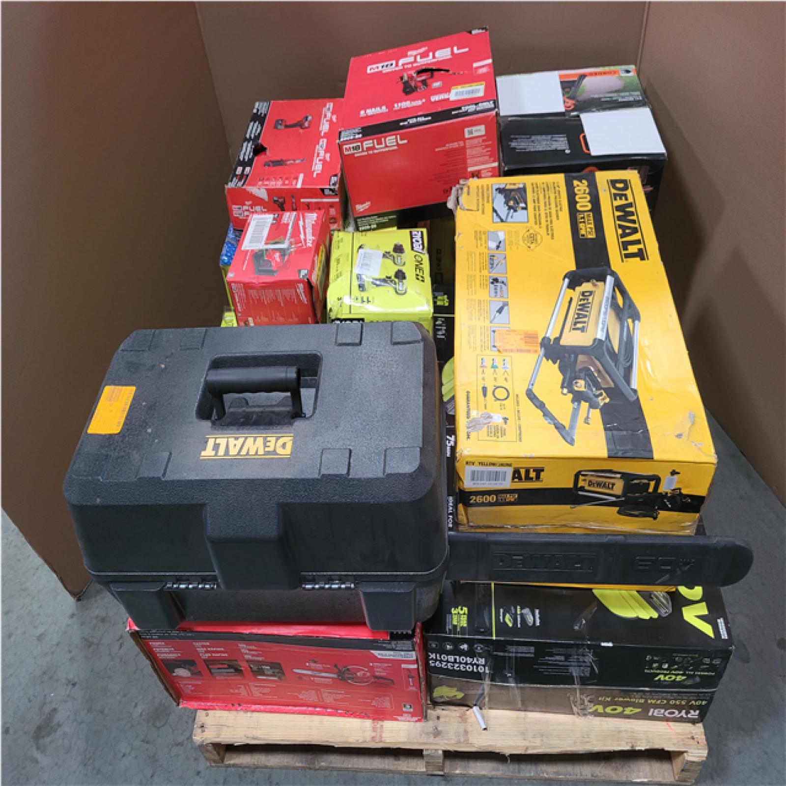 CALIFORNIA AS-IS TOOL PALLET
