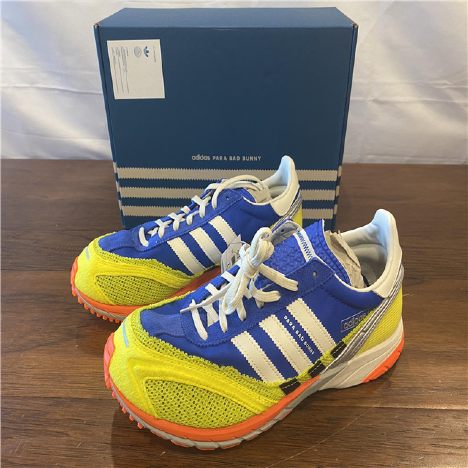NEW! Adidas Bad Bunny X Adizer SL75 - Blue/White/Yellow - SZ 10