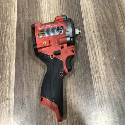 AS-IS Milwaukee FUEL 12V Lithium-Ion Brushless Cordless Stubby 1/2 in. Impact Wrench (Tool-Only)
