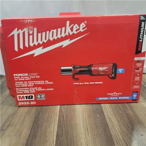 AS-IS  Milwaukee M18 18-Volt Lithium-Ion Brushless Cordless FORCE LOGIC Press Tool