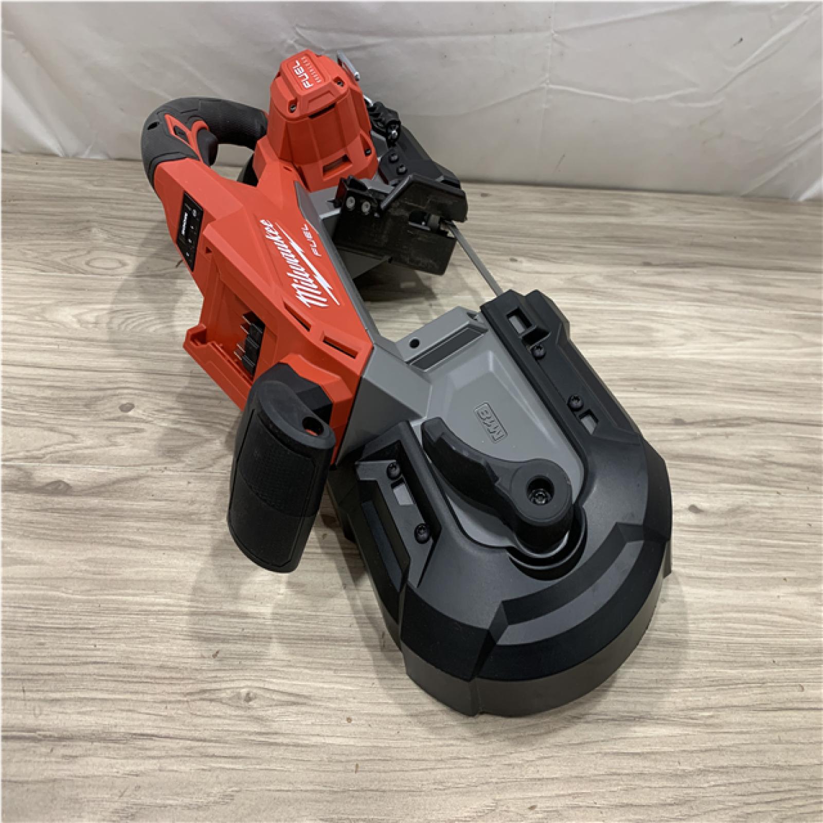 AS-IS Milwaukee FUEL 18V Lithium-Ion Brushless Cordless Deep Cut Band Saw (Tool-Only)