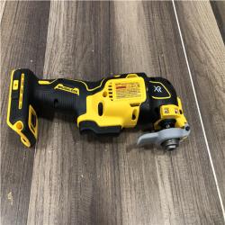 AS-IS DEWALT 20V MAX XR Cordless Brushless 3-Speed Oscillating Multi Tool (Tool Only)