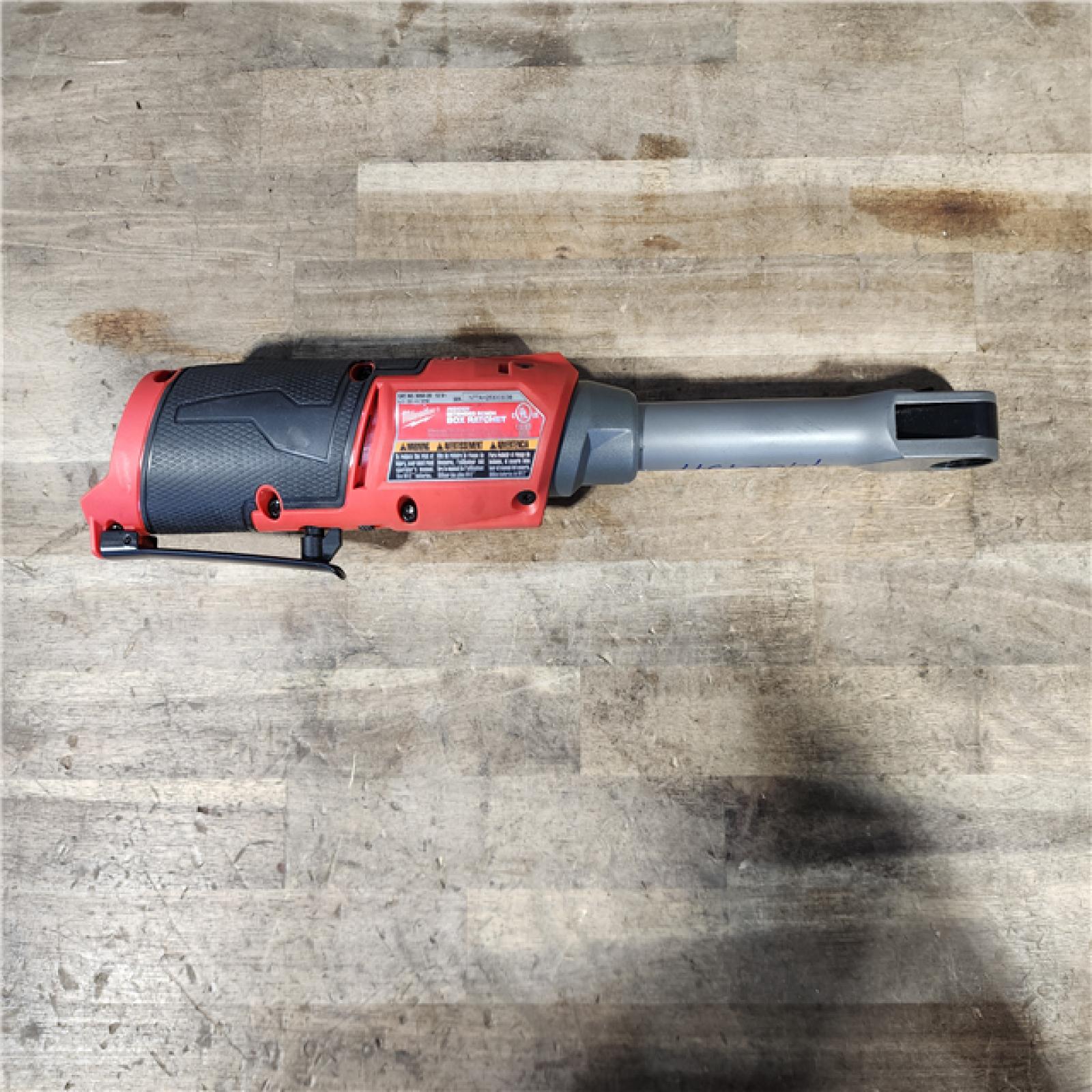 HOUSTON LOCATION - AS-IS Milwaukee M12 FUEL INSIDER Extended Reach Box Ratchet (Tool-Only)