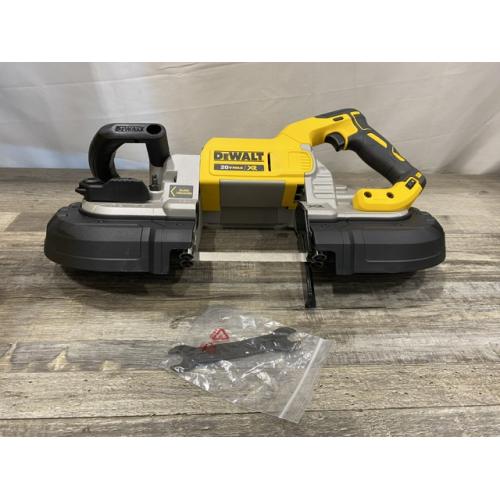 AS-IS DEWALT 20-Volt MAX Lithium-Ion Cordless Brushless Deep Cut Band Saw (Tool-Only)